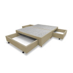 Box Space Frontal e Lateral Suede Cedro King