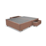 Box Space Innverted Lateral Suede Cafe King